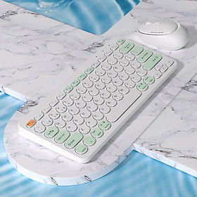 Bàn phím không dây HXSJ K610 VIP Bluetooth giảm ồn, gọn nhẹ dễ mang đi, phù hợp PC/ Laptop/ Điện thoại/Máy tính bảng- Hàng chính hãng