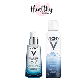 VICHY TINH CHẤT KHOÁNG CÔ ĐẶC VICHY MINERAL 89 50ML TẶNG XỊT KHOÁNG THERMAL 150ML