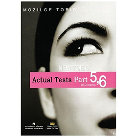 Sách New TOEIC Actual Test Part 5,6 (Không CD) - Paru Itagaki