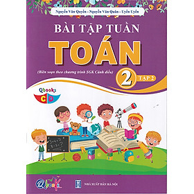 Sách - Bài tập tuần Toán 2 tập 2 (Biên soạn theo chương trình sgk Cánh diều)