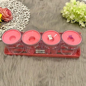 Mua Bộ hũ đựng gia vị 4 lọ bằng nhựa fataco