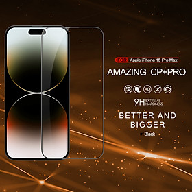 Kính cường lực Nillkin CP+ PRO cho iPhone 15 / iPhone 15 Plus / iPhone 15 Pro / iPhone 15 Pro Max - Hàng Chính Hãng - iPhone 15 Pro Max