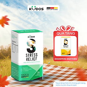 Thực phẩm bảo vệ sức khỏe KUDOS STRESS RELIEF (30 viên/hộp)