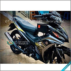 Tem Rời Exciter 135 LC xám đen vàng