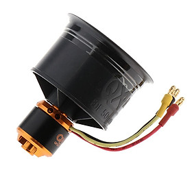 Quạt Gió 50mm QF2611 4600KV Động Cơ Không Chổi Than 12 Cánh