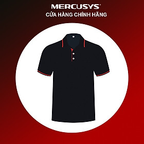 Quà Tặng Áo Thun Có Cổ Mercusys Màu Đen - Hàng Chính Hãng