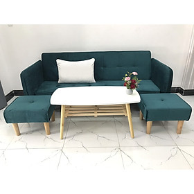 Mua Bộ ghế sofa giường sofa bed tay vịn phòng khách sivali01 sopha
