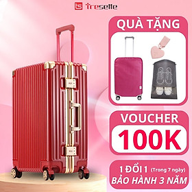 BFQ2ST500KTL: giảm 8% cho đơn từ 500K [SIZE 20 INCH] Vali khóa sập nhập khẩu Hàn Quốc Tresette 6136