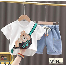 Set in gấu siêu cưng cho bé 10-22kg