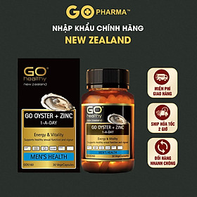 Viên uống Tinh Chất Hàu nhập khẩu New Zealand GO OYSTER + ZINC 1-A-DAY - GO Healthy