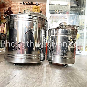 Mua Lò đốt Lò Hoá Giấy tiền  vàng mã INOX (2 size)