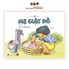 Ehon - Phát triển tư duy - Mẹ Giặt Đồ - cho bé 3-6 tuổi.