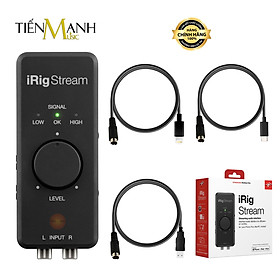 Mua Soundcard Thu Âm LiveStream iRig Stream Stereo IK Multimedia Cho Điện Thoại - Box Live Hàng Chính Hãng