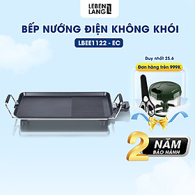 Mua Bếp nướng điện không khói Lebenlang LBEE1122-EC của Đức  công suất 1500W  bảo hành 2 năm - hàng chính hãng