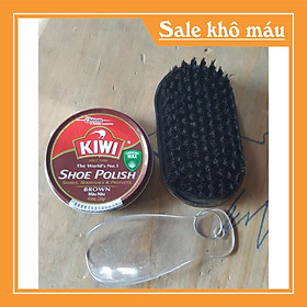 COMBO 1 XI ĐÁNH GIÀY KIWI , 1 BÀN CHẢI, 1 ĐÓN GIÀY