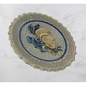 Đĩa đặt trầu cau thờ cao cấp - đồ thờ - AN13058