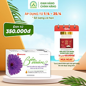 [Chính Hãng + Freeship] Bảo Xuân 50+, Tăng Cường Nội Tiết Tố, Hạn Chế Lão Hóa, Giảm Nếp Nhăn, Lấy Lại Tuổi Xuân(Hộp 30v)