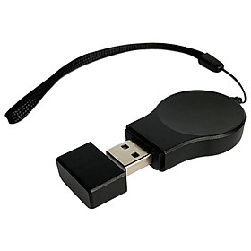Portable USB Wireless Watch Charger, Fast Charging 5V/1A Hanging USB Charging Dock Charging Base for Watch4 Smart Watch Business Users Travel