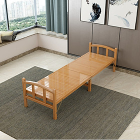 Mua Giường Gấp Bằng Gỗ Tiện Lợi - Rộng: 60CM x Dài: 190CM x Cao: 50CM