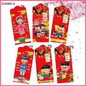 Xấp 10 bao lì xì - 100 Mẫu Bao Lì Xì Cao Cấp 2021, Nhiều Mẫu Mã Lựa Chọn, Chúc Năm Mới Trọn Vẹn Yêu Thương, Phát Tài Phát Lộc, Sức Khỏe Dồi Dào, Vạn Sự Bình An