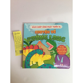 Sách ghép hình phát triển IQ - Chuyện về khủng long