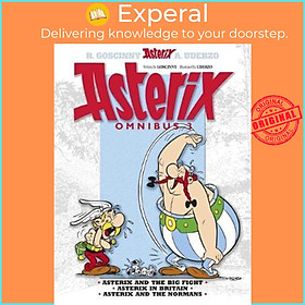Sách - Asterix: Asterix Omnibus 3 : Asterix and The Big Fight, Asterix in Brita by Rene Goscinny (UK edition, paperback)
