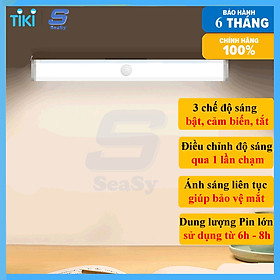 Đèn Đọc Sách, Đèn Làm Việc Không Dây SeaSy SS60, Đèn Cảm Ứng Siêu Nhạy