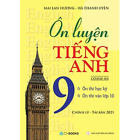 Ôn Luyện Tiếng Anh Lớp 9 (Có đáp án) - Chỉnh lý TB 2021