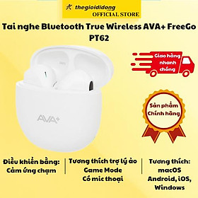 Mua Tai nghe Bluetooth True Wireless AVA+ FreeGo PT62 - Hàng chính hãng