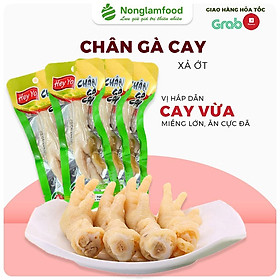 Chân gà cay xả ớt 40g vị xả ớt đồ ăn vặt chân gà cay Việt Nam giai giòn