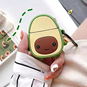 Mua Vỏ bảo vệ bao đựng tai nghe case dành cho airpods 1  2 chống va đập - Case Trái Bơ