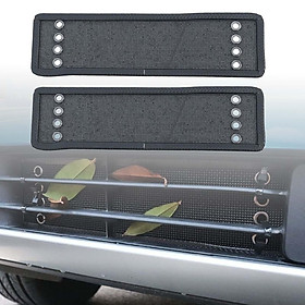 2 Pieces Front Grill Mesh Inserts Net Cover for Atto 3 Yuan Plus Car Exterior Accessories