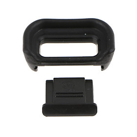 Unique Designed Viewfinder Eyecup Eyepiece with Hot Shoe Cover for Sony A6500 - Prevent Scratching the Eye Mask