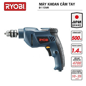 Máy khoan cầm tay đa năng điện 500W RYOBI (KYOCERA) - D-110VR