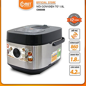 Mua Nồi cơm điện tử COMET CM8088 1.8L (860W) - Hàng chính hãng