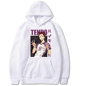 Áo Hoodie Haikyuu Anime Bokuto Manga Shoyo Bóng Chuyền hoodie dài tay