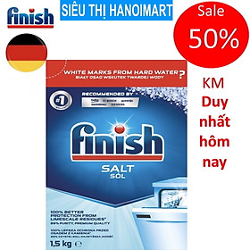 Muối rửa bát Finish 4kg - Muối finish 4.0kg cho Máy rửa bát chén ly, Muối rửa chén finish hay gọi là Muối làm mềm nước Finish gói 1.5kg, 4 kg, 1.2kg - muối rử