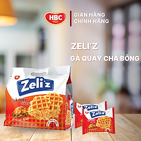 Bánh gà quay chà bông zeli'z - hbc foods - 156gr/túi - hàng chính hãng