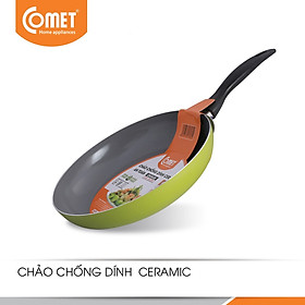 CHẢO CHỐNG DÍNH COMET CH10-18-20-24-26-28-30CM  GIAO MÀU NGẪU NHIÊN