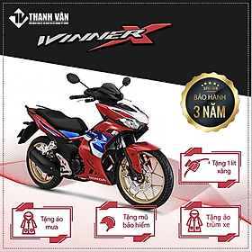 Xe Máy Honda Winner X-Phiên Bản Đường Đua-Phanh ABS-Đỏ Xanh Trắng Đen 2023