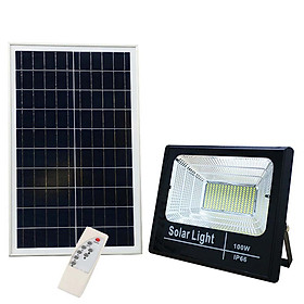 Đèn pha LED năng lượng mặt trời 100w IP66
