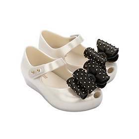 Giày thơm Mini Melissa Nơ chấm Trắng