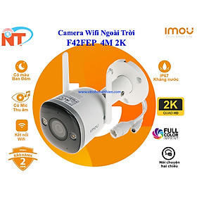 Mua Camera Wifi ngoài trời IMOU BULLET 2S F22FEP F42FEP còi  đèn cảnh báo  màu đêm  - Hàng chính hãng