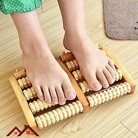 Mua Bàn lăn chân gỗ   Bàn mát xa chân bằng gỗ 5 hàng loại nhỏ  giá rẻ - LYLYSPORTS