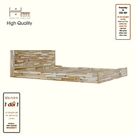 Mua HAPPY FURNITURE   Gỗ tự nhiên   Giường ngủ bệt - GAMZE   GNG_186 GNG_187 GNG_188 GNG_189   214cm x 20cm  Dài x cao