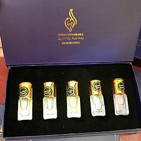 Mua Set 5 Nước Hoa Dubai Chai Dạng Lăn Hộp Đựng Nắp Nam Châm