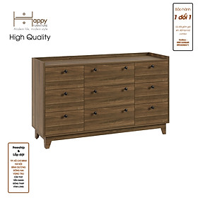[Happy Home Furniture] KINA , Tủ đựng đồ 9 ngăn kéo , 140cm x 45cm x 84cm ( DxRxC), THK_072