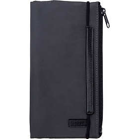 Sổ Tay Du Lịch Vải Lanh Dây PU Kinbor DTC0015 (Sổ Nhật Kí + Túi Đựng Viết)