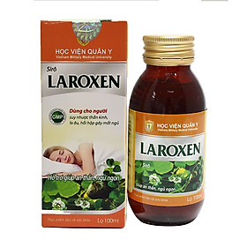 Hình ảnh Siro Laroxen An Thần, Ngủ Ngon Học Viện Quân Y (100ml)