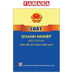 Hình ảnh Luật Doanh Nghiệp (Hiện Hành) (Sửa Đổi, Bổ Sung Năm 2022)